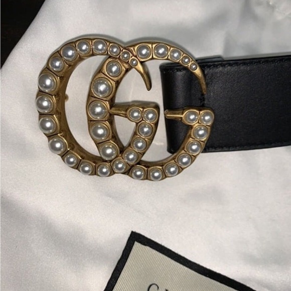 Gucci Pearl Belt (90 34/36 cm) - Picture 7 of 9